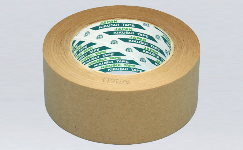 日本菊水無淋膜涂層牛皮紙膠帶,原紙牛皮紙膠帶,橡膠防滑牛皮紙膠帶,天熱橡膠粘合劑,符合ROSH環(huán)保要求